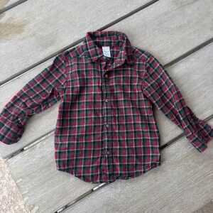 Carter’s Christmas plaid 2t